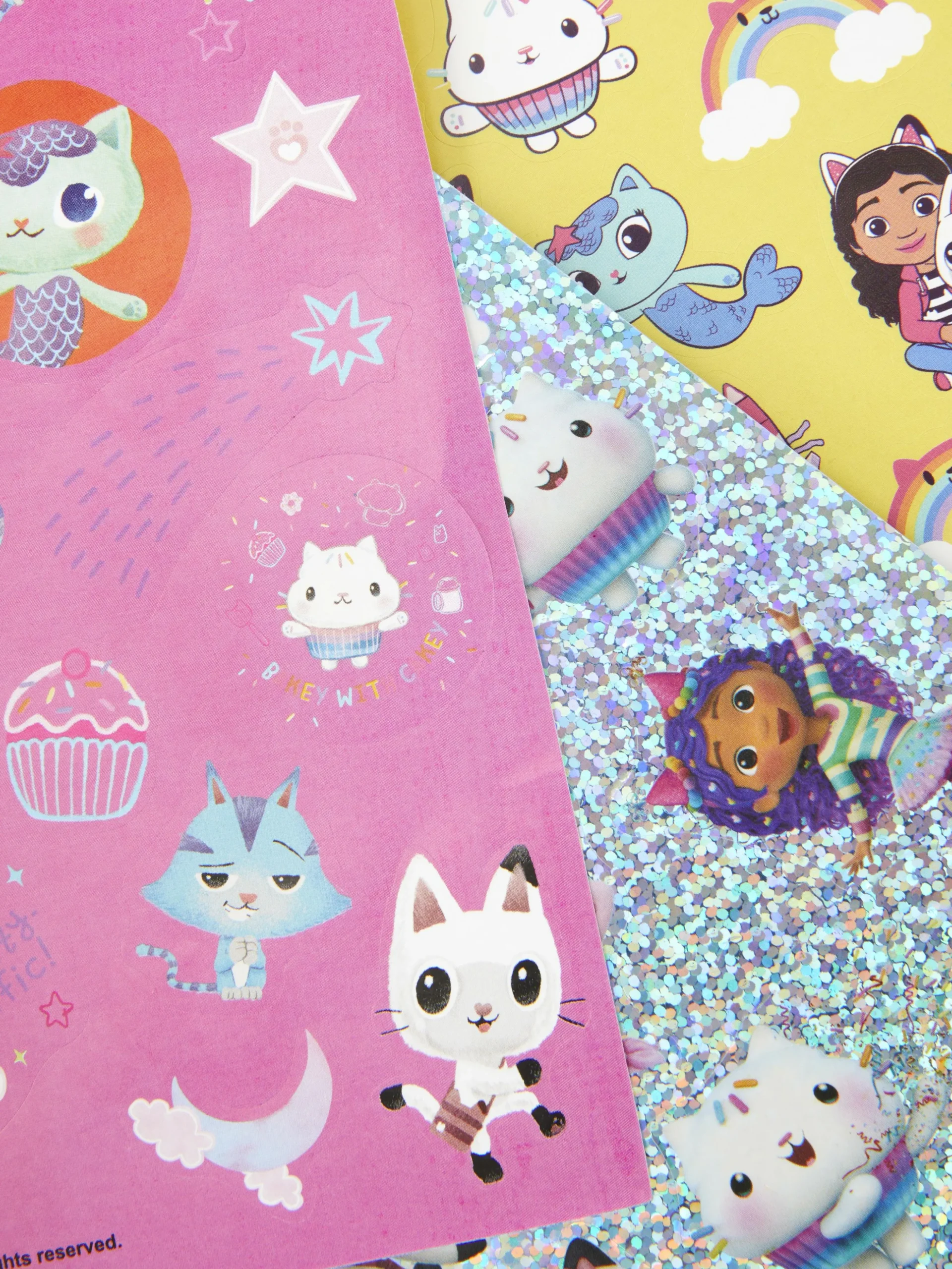 500 Autocollants Gabby Et La Maison Magique