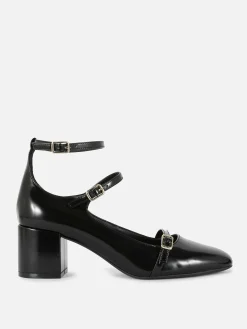 Babies à Talons Et à Triple Bride Rita Ora