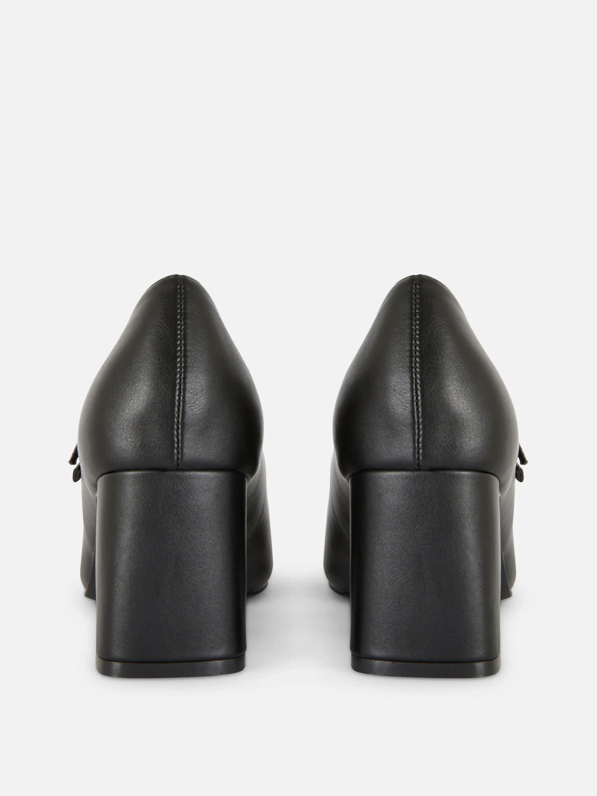 Babies En Simili Cuir à Talons