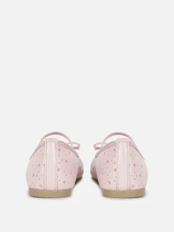 Ballerines Pailletées Découpées Au Laser