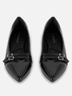 Ballerines Vernies à Bout Pointu