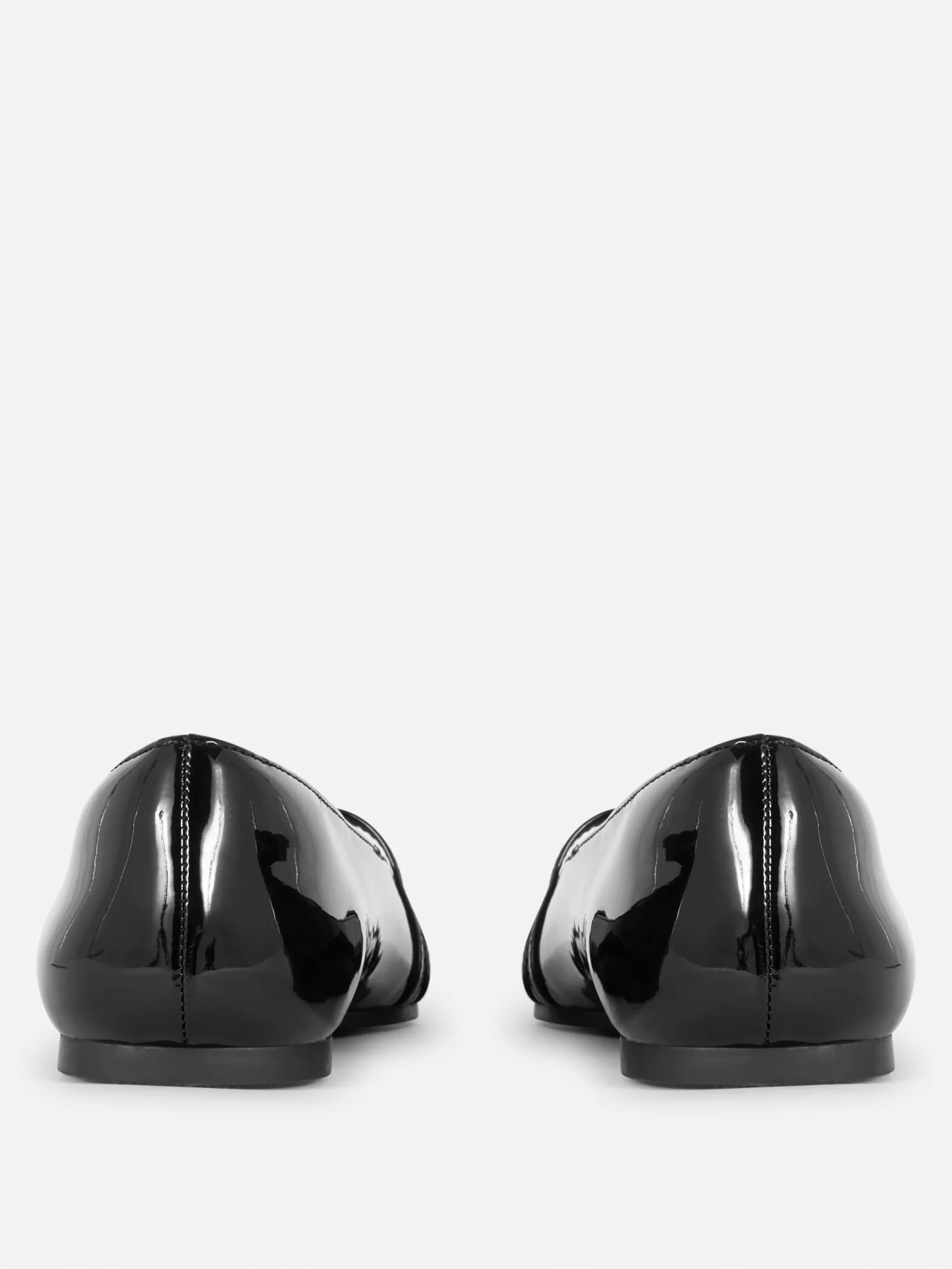 Ballerines Vernies à Bout Pointu
