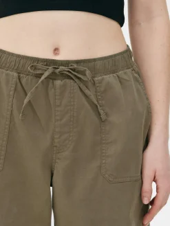 Bas De Jogging à Revers Et Cordon De Serrage