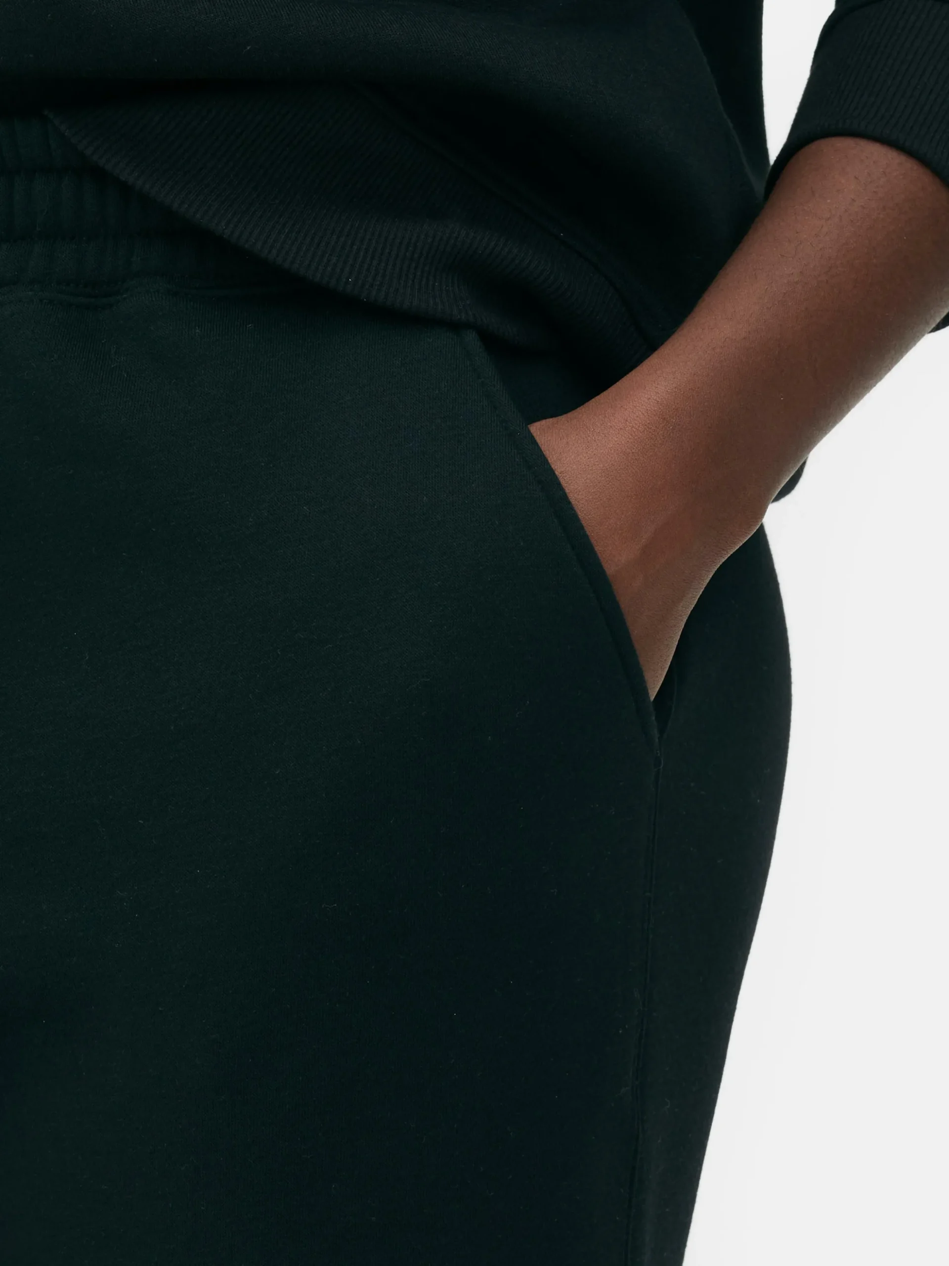 Bas De Jogging à Revers Et Cordon De Serrage