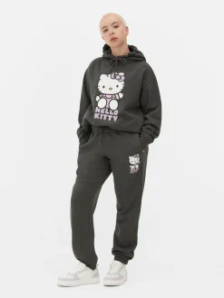 Bas De Jogging à Revers Hello Kitty