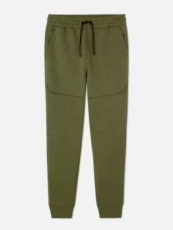 Bas De Jogging Contrecollé Coupe Slim