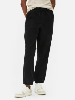 Bas De Jogging En Denim Avec Cordon De Serrage