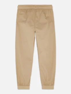 Bas De Jogging En Popeline à Empiècements