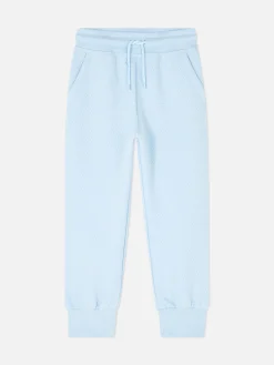 Bas De Jogging Texturé à Cordon De Serrage