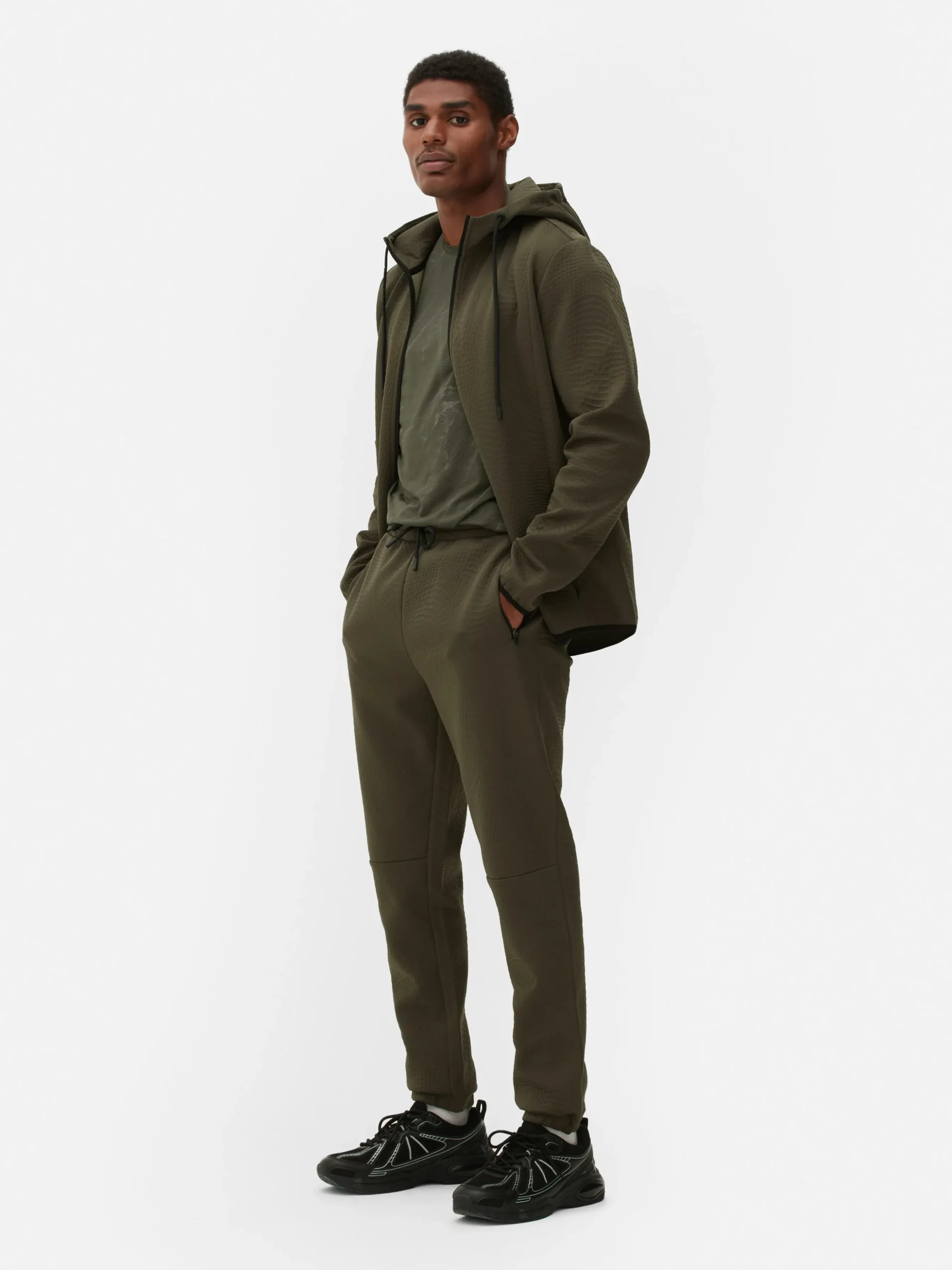 Bas De Jogging Texturé à Taille élastiquée