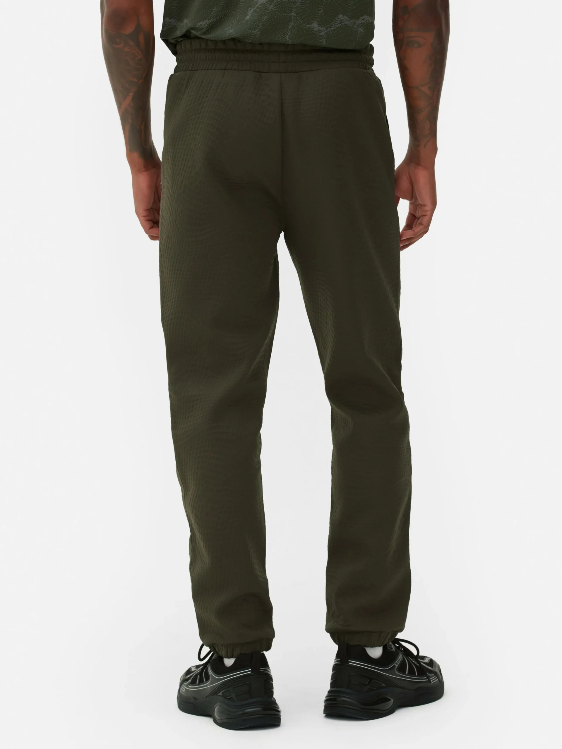 Bas De Jogging Texturé à Taille élastiquée