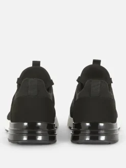 Baskets à Lacets Avec Talons à Bulle