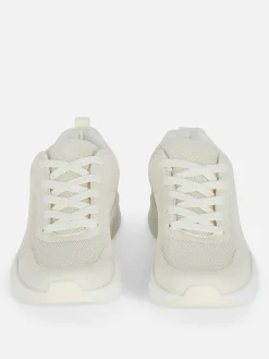 Baskets à Semelle épaisse Et Empiècements