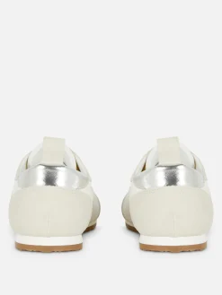 Baskets Basses De Tennis à Lacets