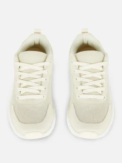 Baskets Basses épaisses à Empiècements