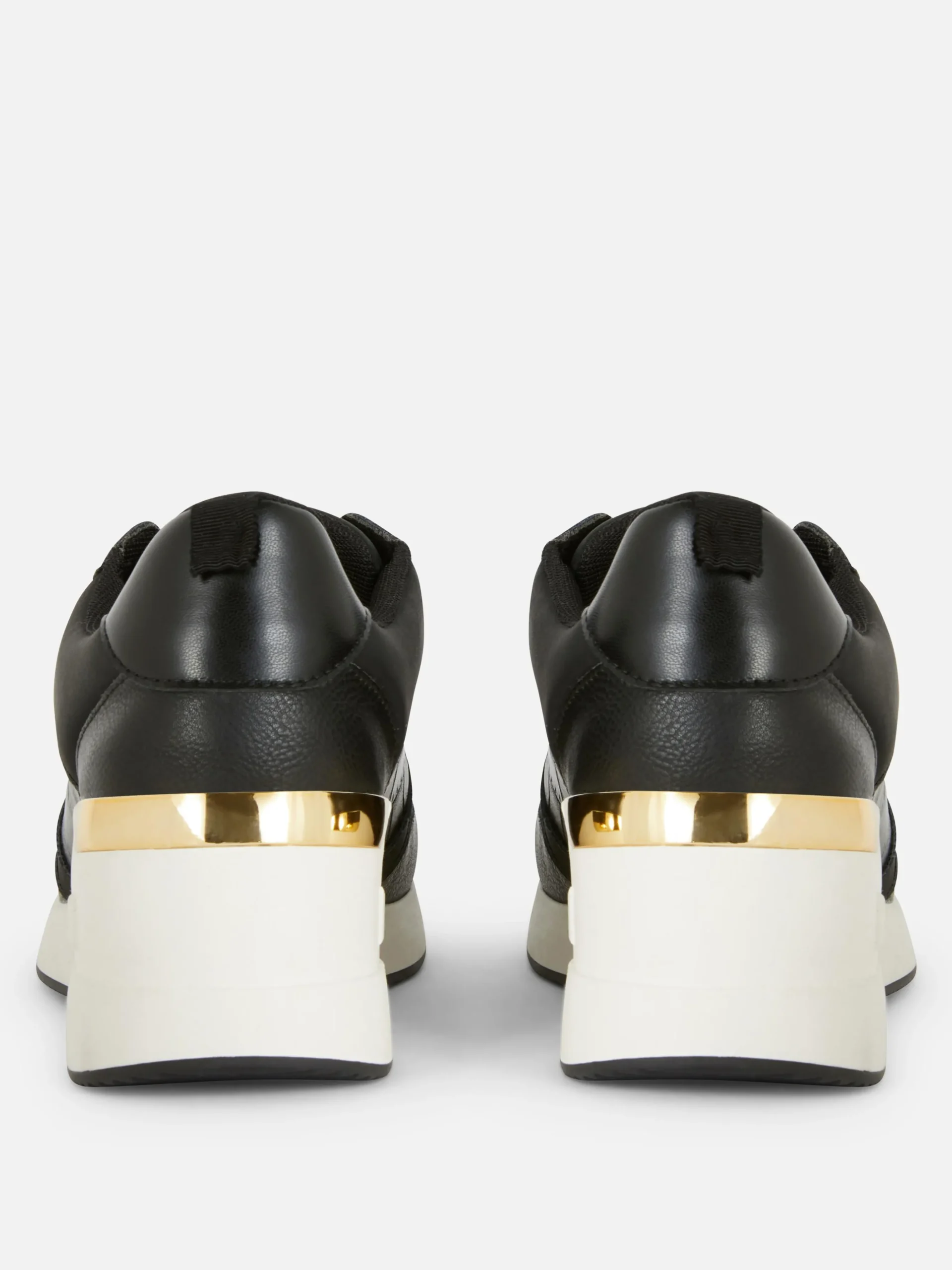 Baskets Compensées à Lacets