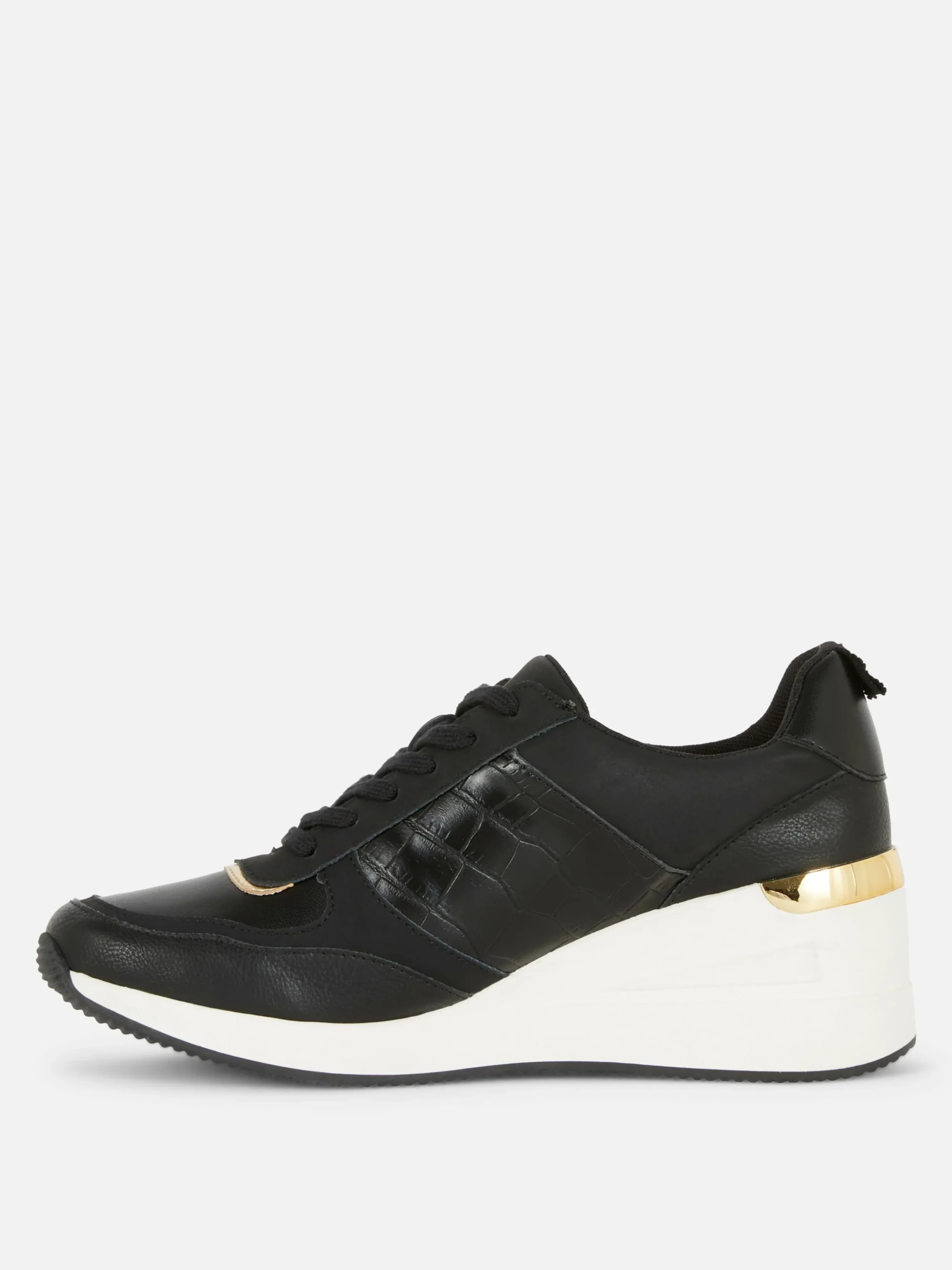 Baskets Compensées à Lacets