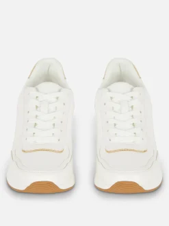 Baskets Compensées à Lacets