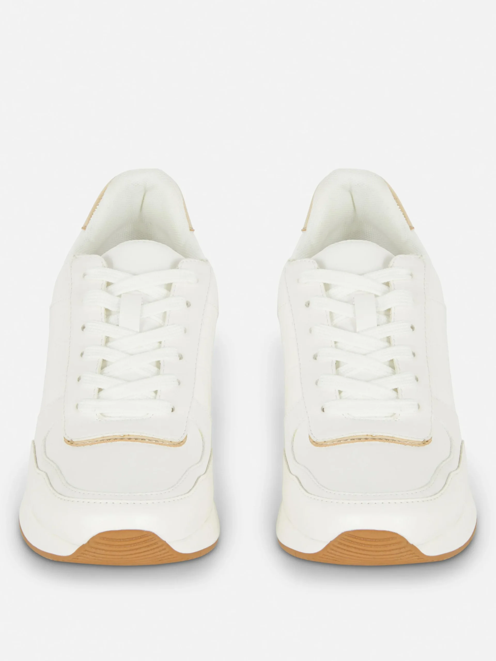 Baskets Compensées à Lacets