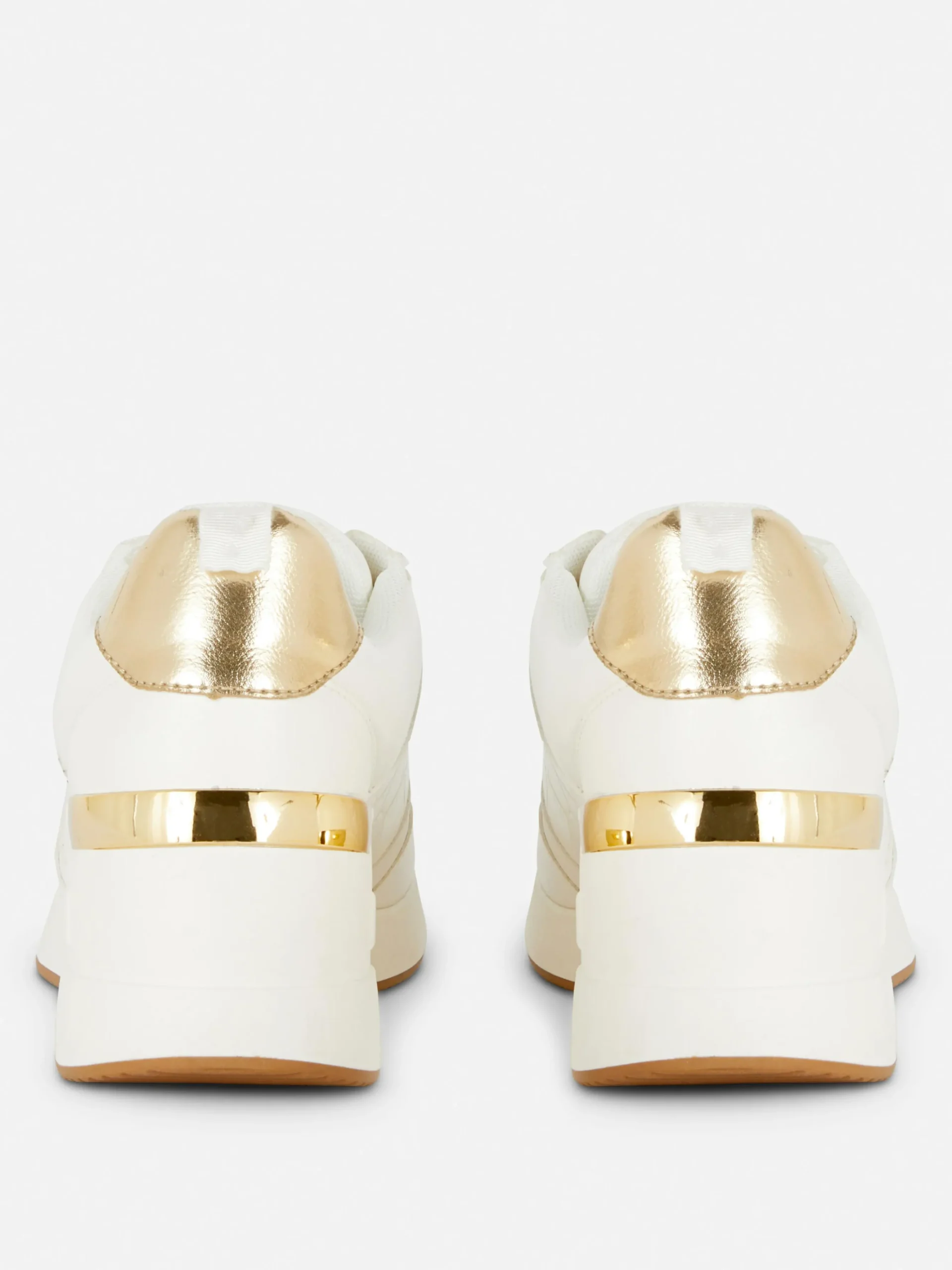 Baskets Compensées à Lacets