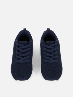 Baskets En Tissu à Lacets