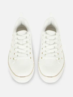 Baskets épaisses à Clous Et Strass