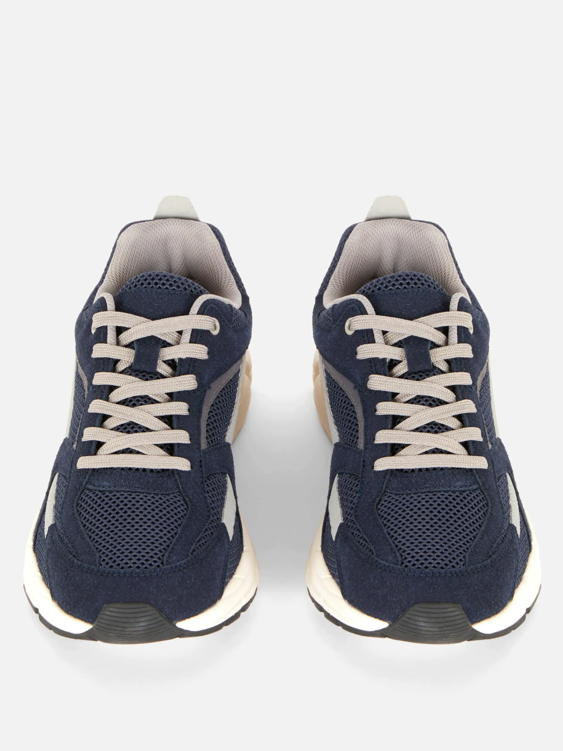 Baskets Sport à Empiècement En Maille