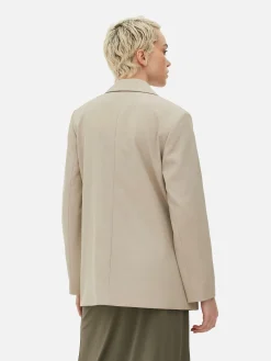 Blazer à Boutonnage Simple à Coordonner