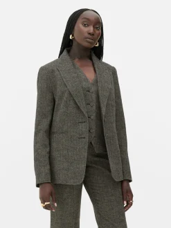 Blazer à Chevrons Rita Ora