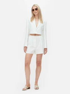 Blazer Court à Boutonnage Simple Luna