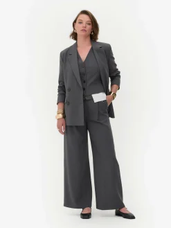 Blazer Oversize à Boutonnage Croisé Rita Ora