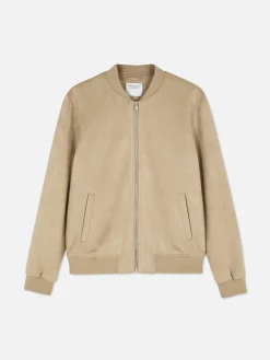 Blouson Bomber En Suédine