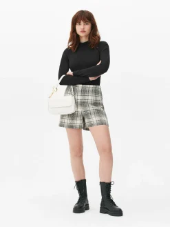 Body à Manches Longues Et Col Roulé