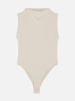 Body Sans Manches à Col Montant