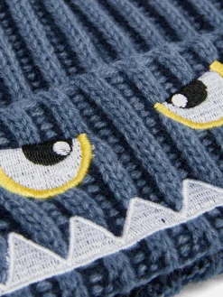 Bonnet En Maille Brodée