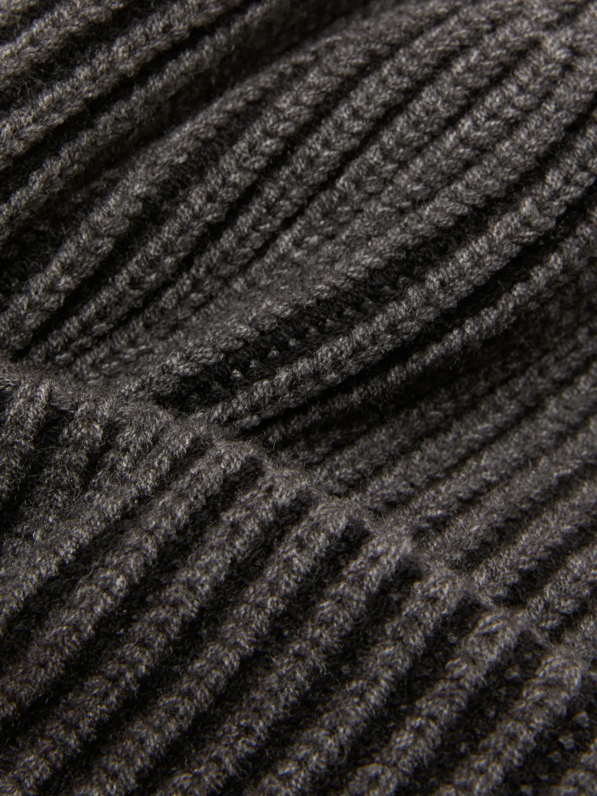 Bonnet En Tricot Côtelé Kem