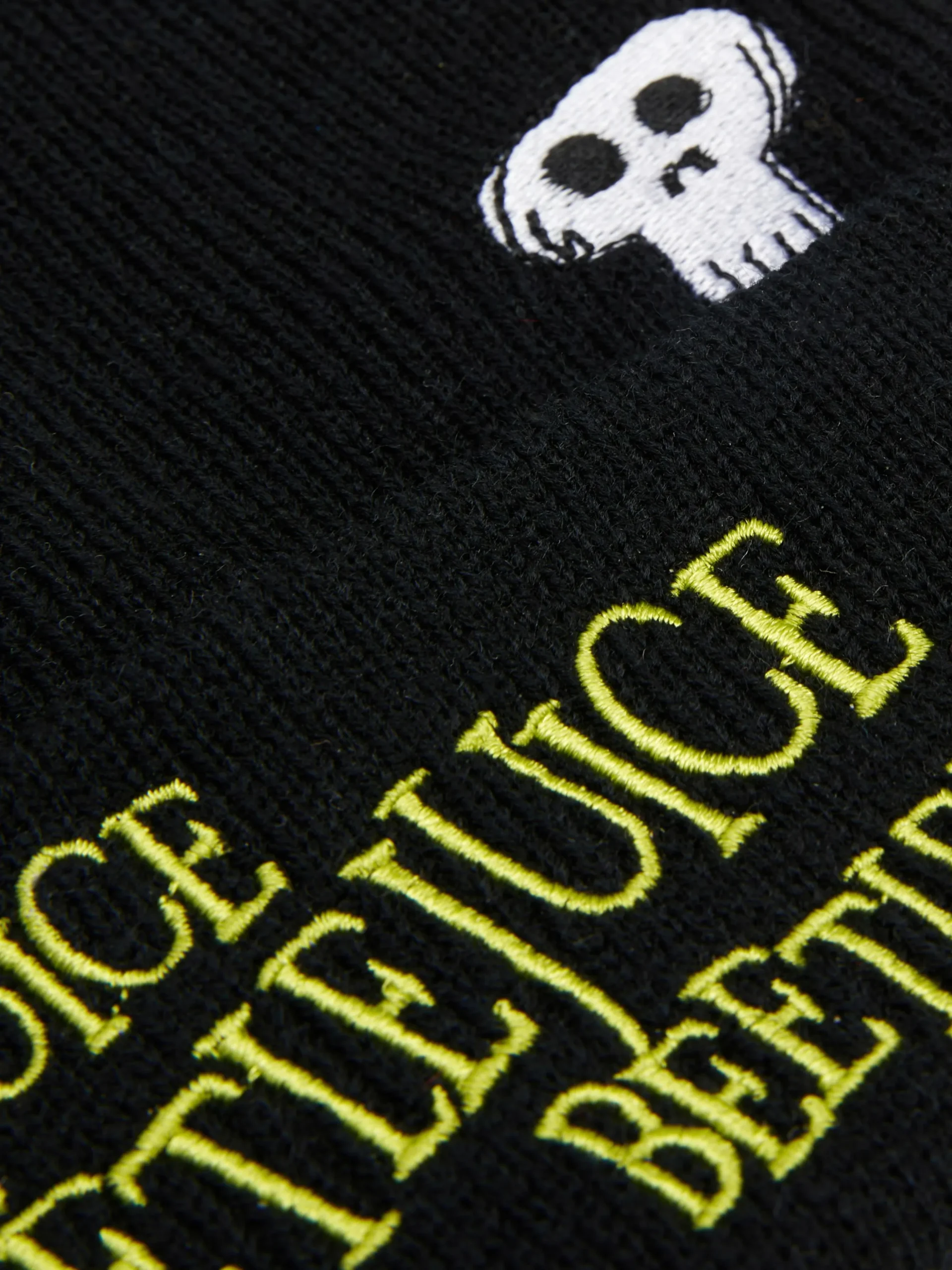 Bonnet Tricoté Beetlejuice