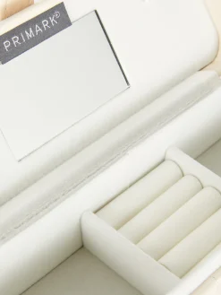 Boîte à Bijoux Matelassée Ondulée