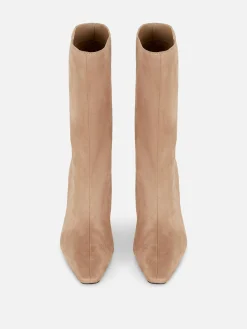 Bottes à Talons Aiguilles En Suédine