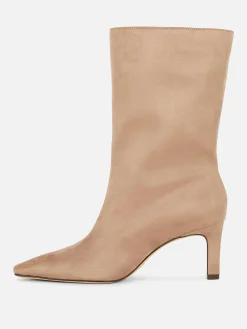 Bottes à Talons Aiguilles En Suédine