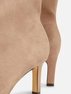 Bottes à Talons Aiguilles En Suédine
