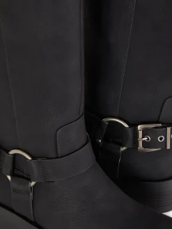 Bottes De Motard à Bout Carré