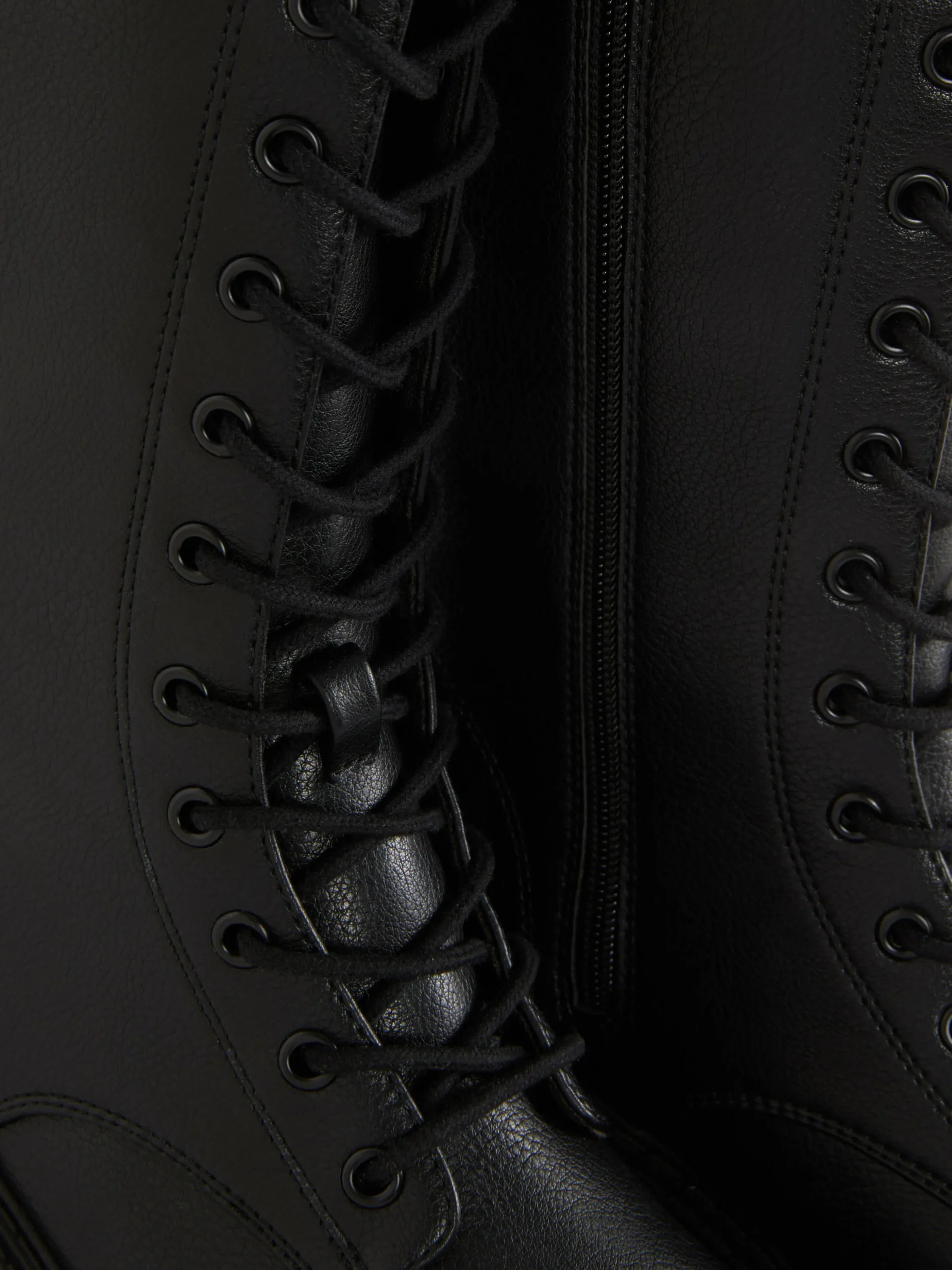 Bottes De Motard épaisses à Lacets