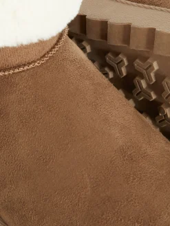 Bottes Doublées En Fausse Fourrure