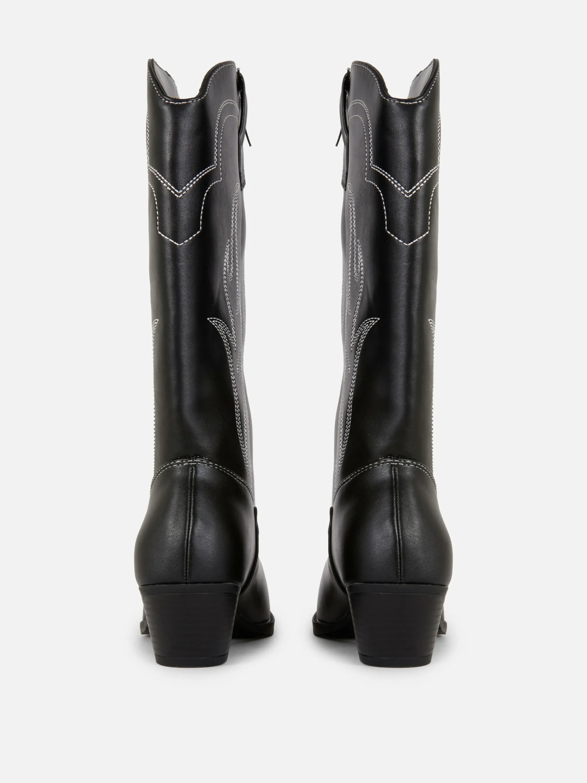 Bottes Santiags En Simili Cuir