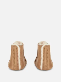 Bottillons En Fausse Fourrure Pour Bébé