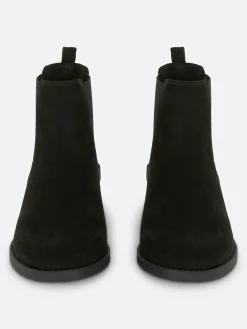 Bottines Chelsea En Suédine