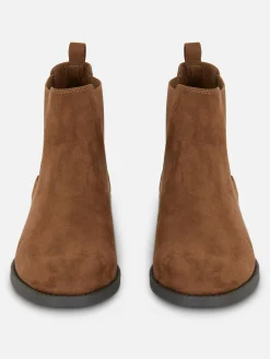 Bottines Chelsea En Suédine