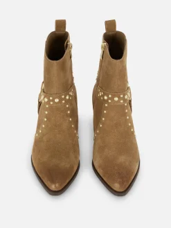 Bottines Cloutées En Suédine Rita Ora