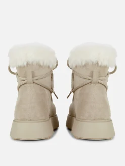 Bottines De Tablier En Fausse Fourrure Rita Ora